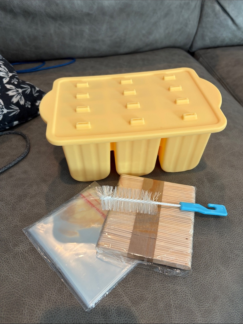 Silicone Popsicle Mold Set